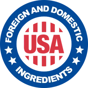 Foreign and Domestic USA Ingredients