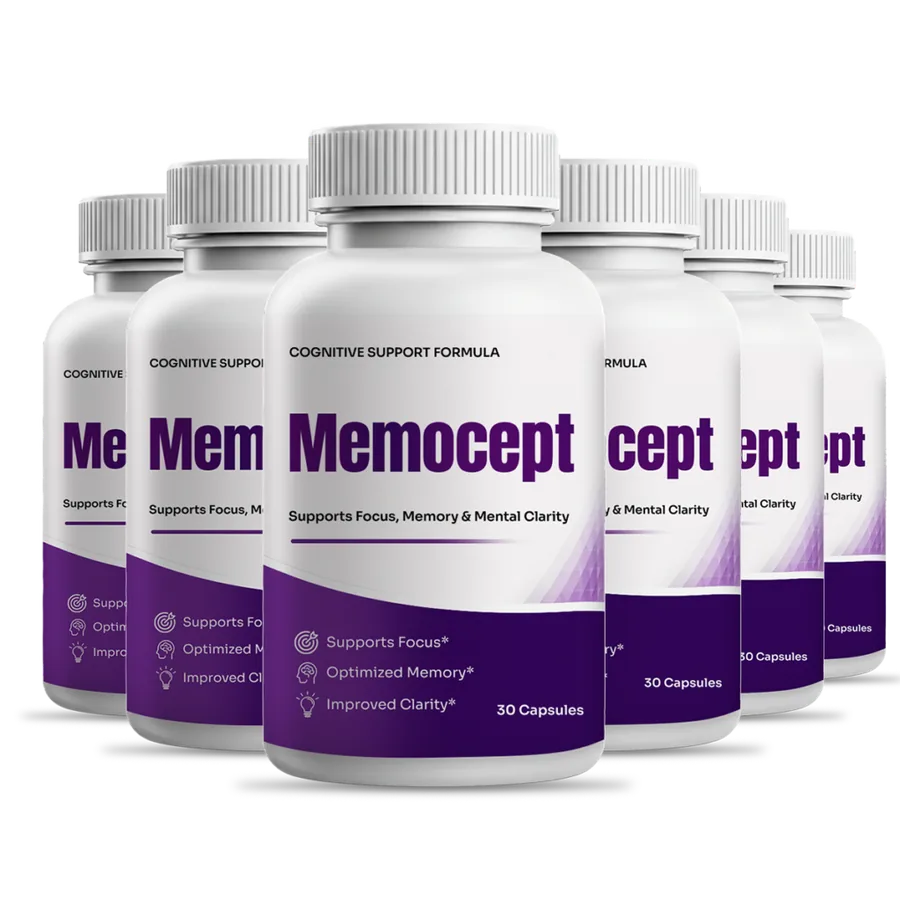 Memocept 6 Bottles — 180 Day Supply — Best Offer
